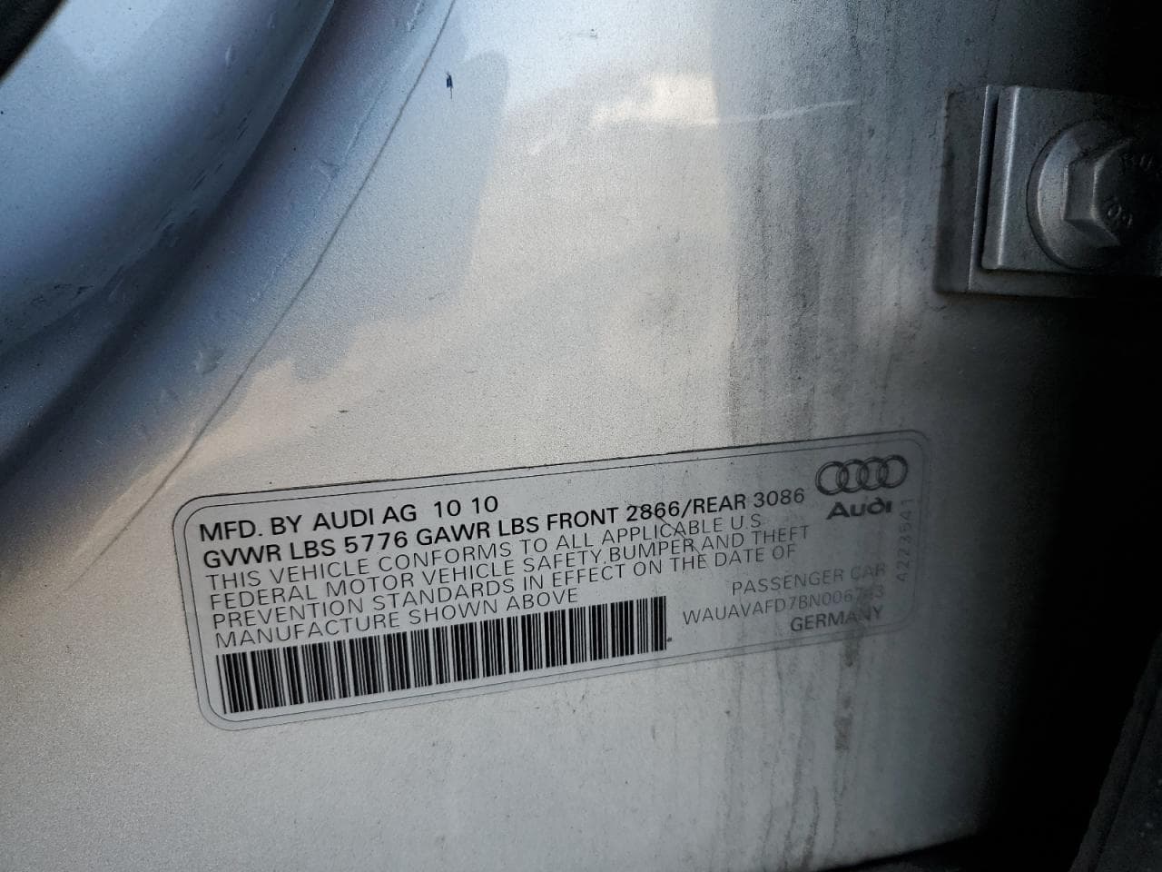 2011 Audi A8 4.2 - foto 4