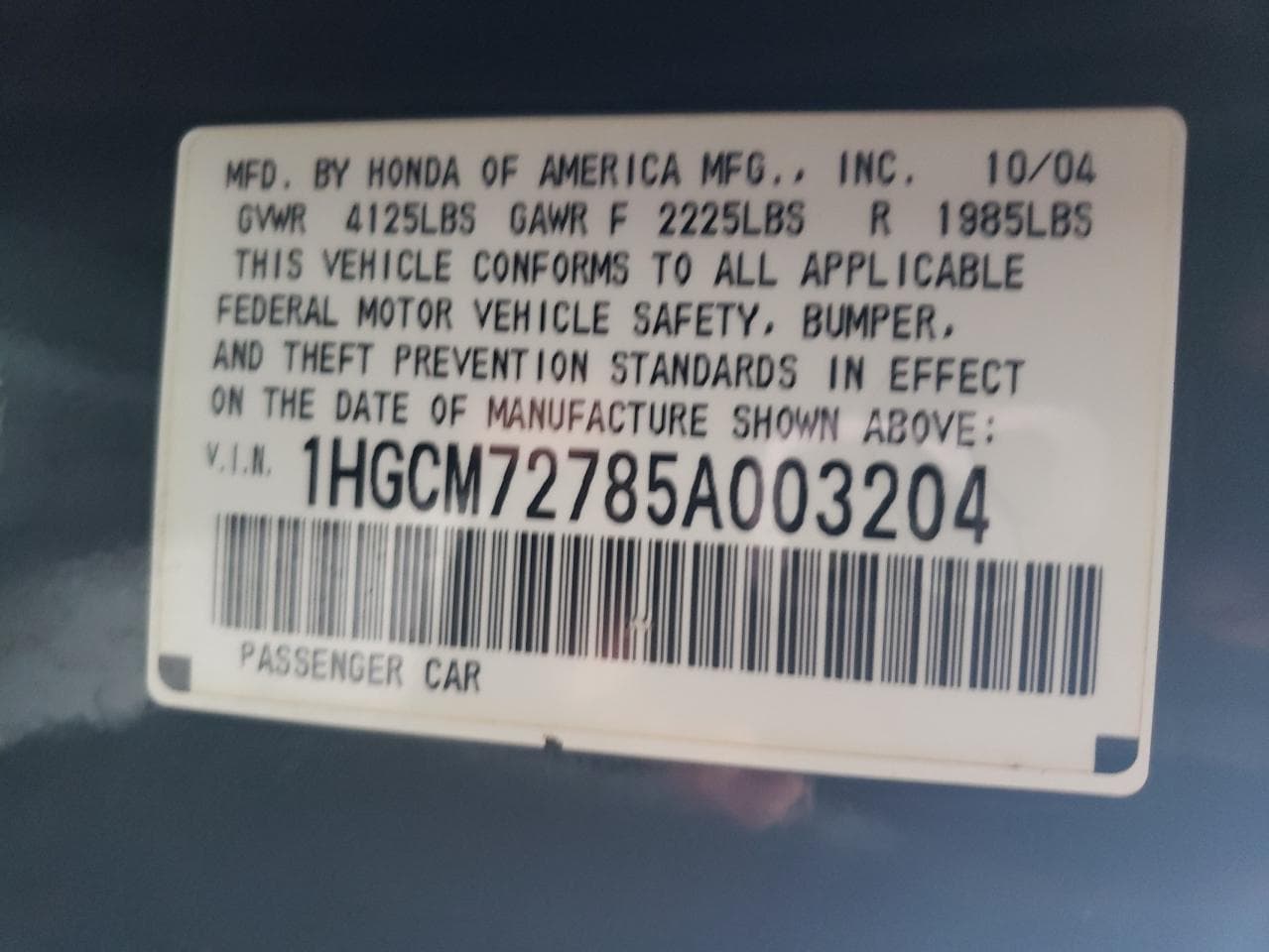 2005 Honda Accord 2.4 Ex - foto 4