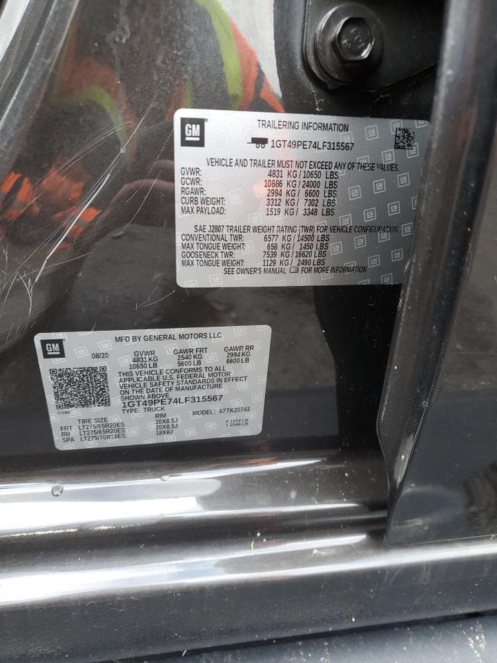 2020 GMC Sierra K2500 At4 - foto 3