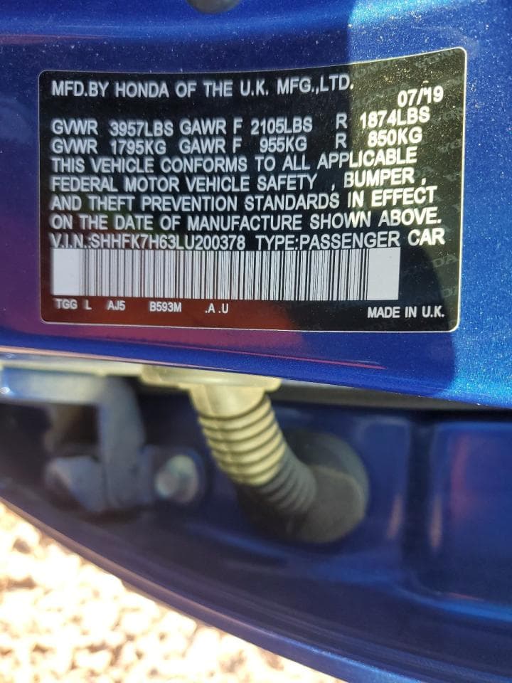 2020 Honda Civic Ex - foto 4