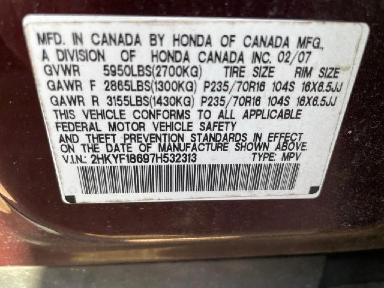 2007 Honda Pilot Exl - foto 4