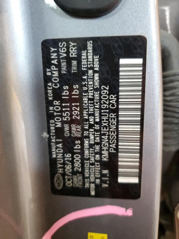 2017 Genesis G80 Base - foto 3