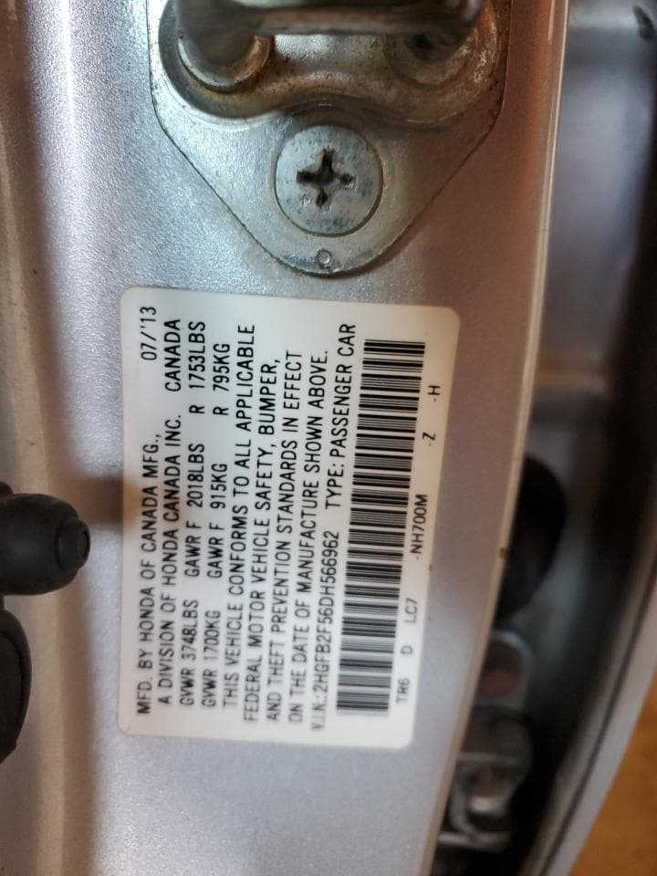 2013 Honda Civic Lx