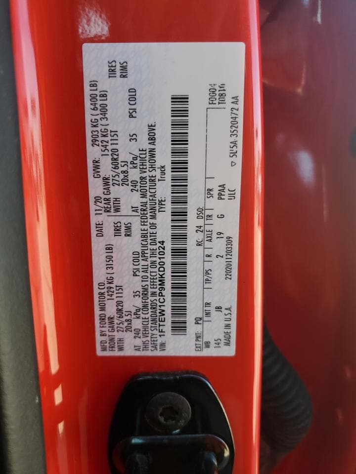 2021 Ford F150 Supercrew - foto 3