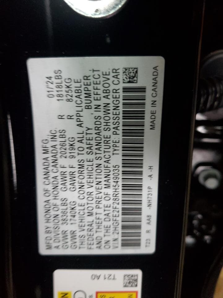 2024 Honda Civic Lx - foto 3
