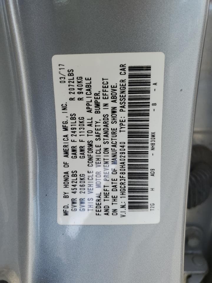 2017 Honda Accord Exl - foto 4