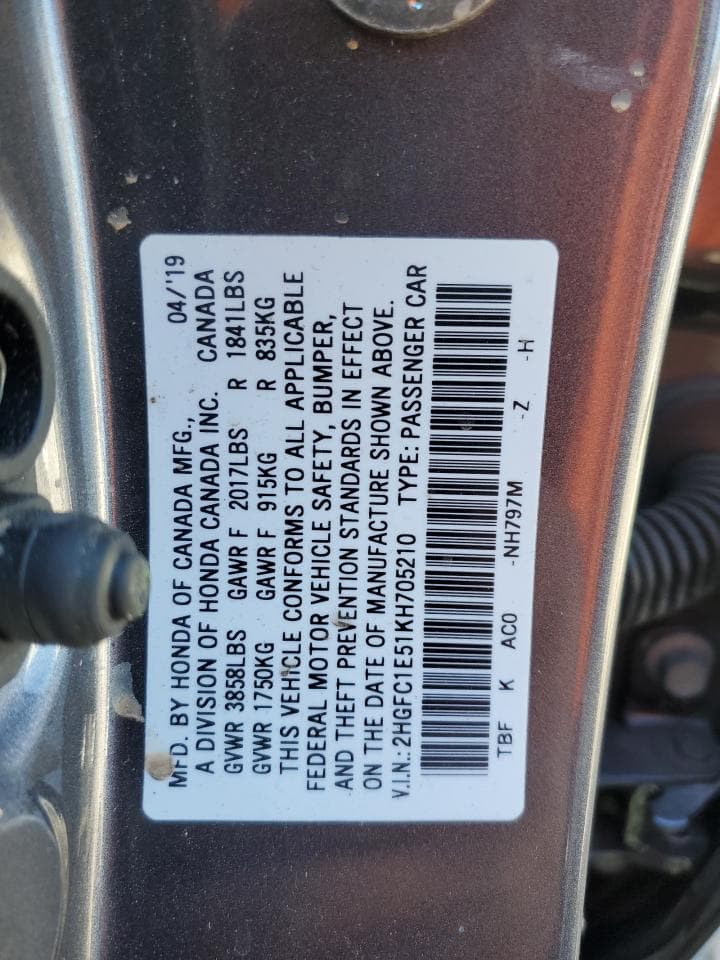 2019 Honda Civic Si - foto 2
