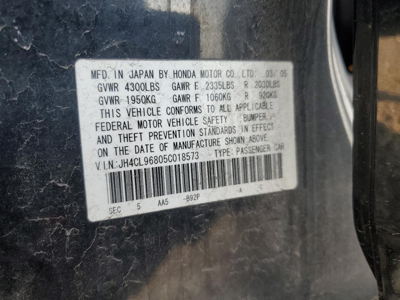 2005 Acura Tsx - foto 3