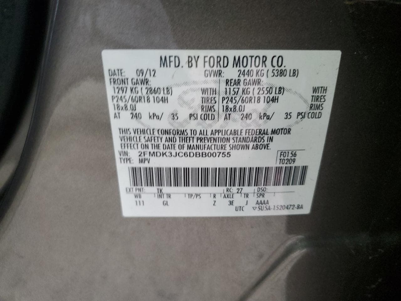 2013 Ford Edge Sel - foto 4