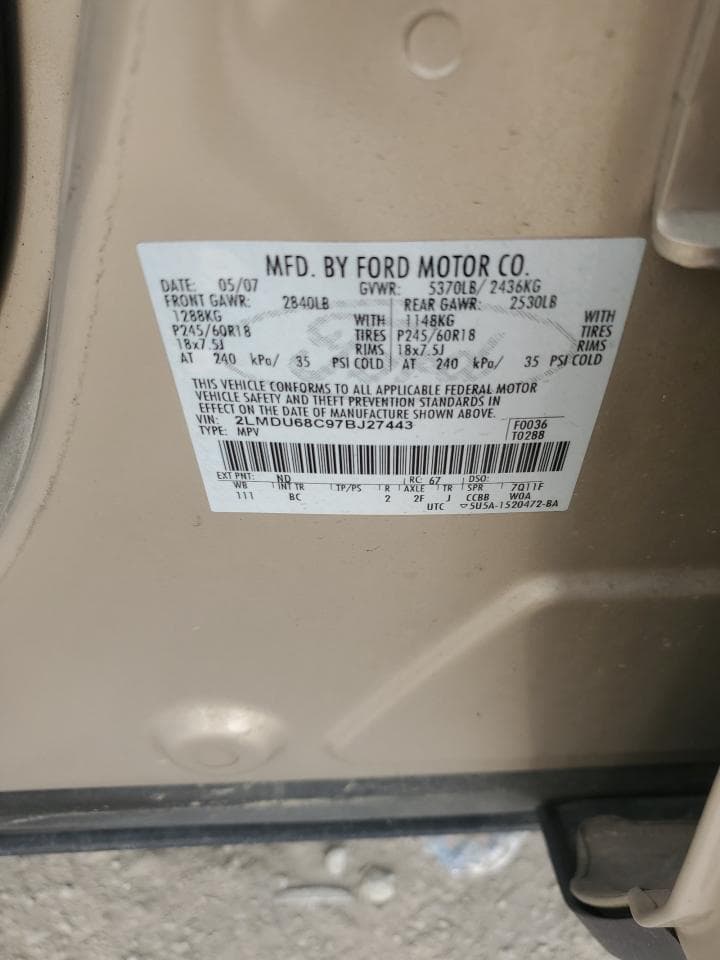 2007 Lincoln Mkx - foto 2