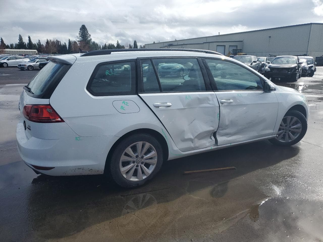 2017 Volkswagen Golf Sportwagen Tsi S - foto 3