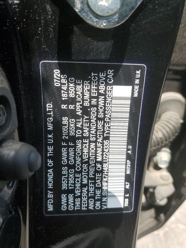 2020 Honda Civic Sport - foto 3