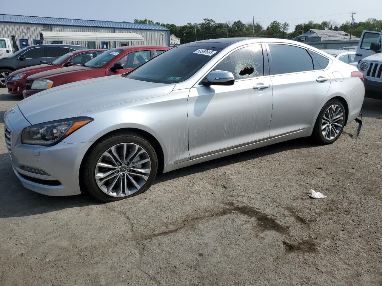 2017 Genesis G80 z USA