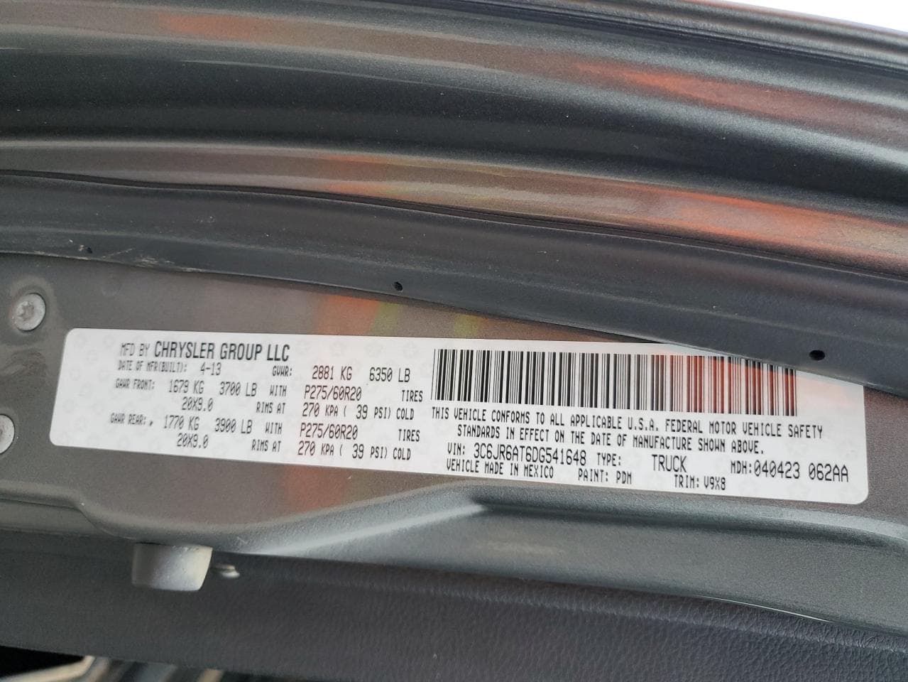 2013 Ram 1500 St - foto 3