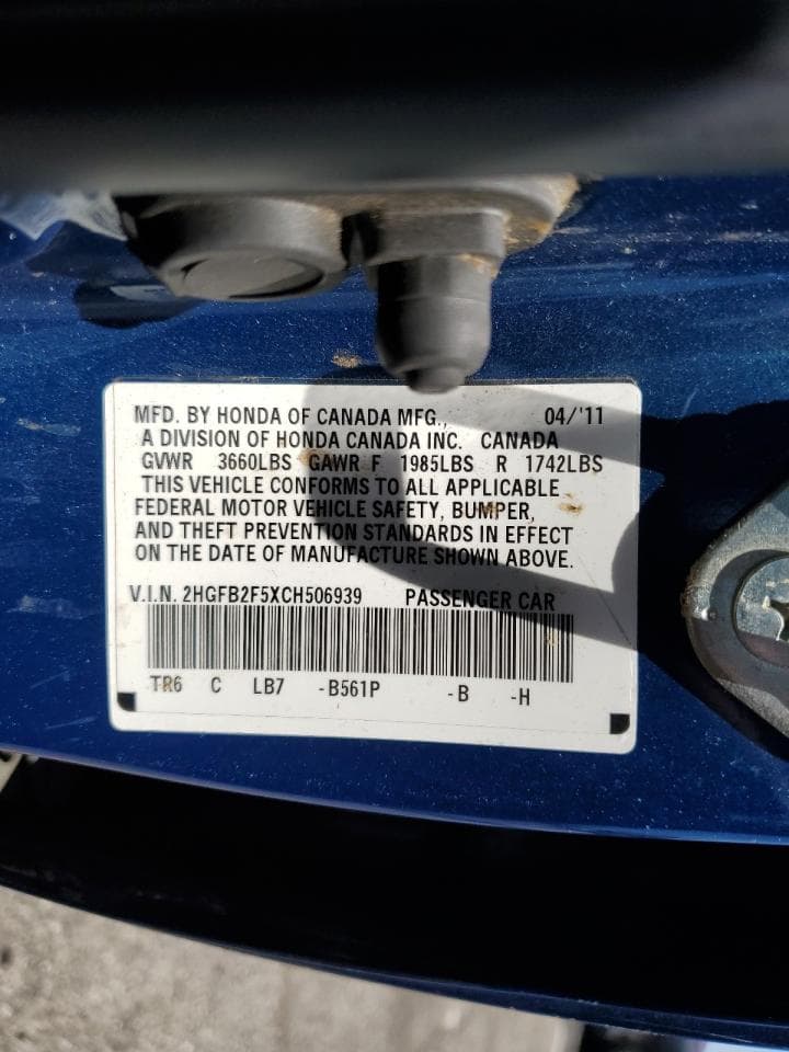 2012 Honda Civic Lx - foto 4