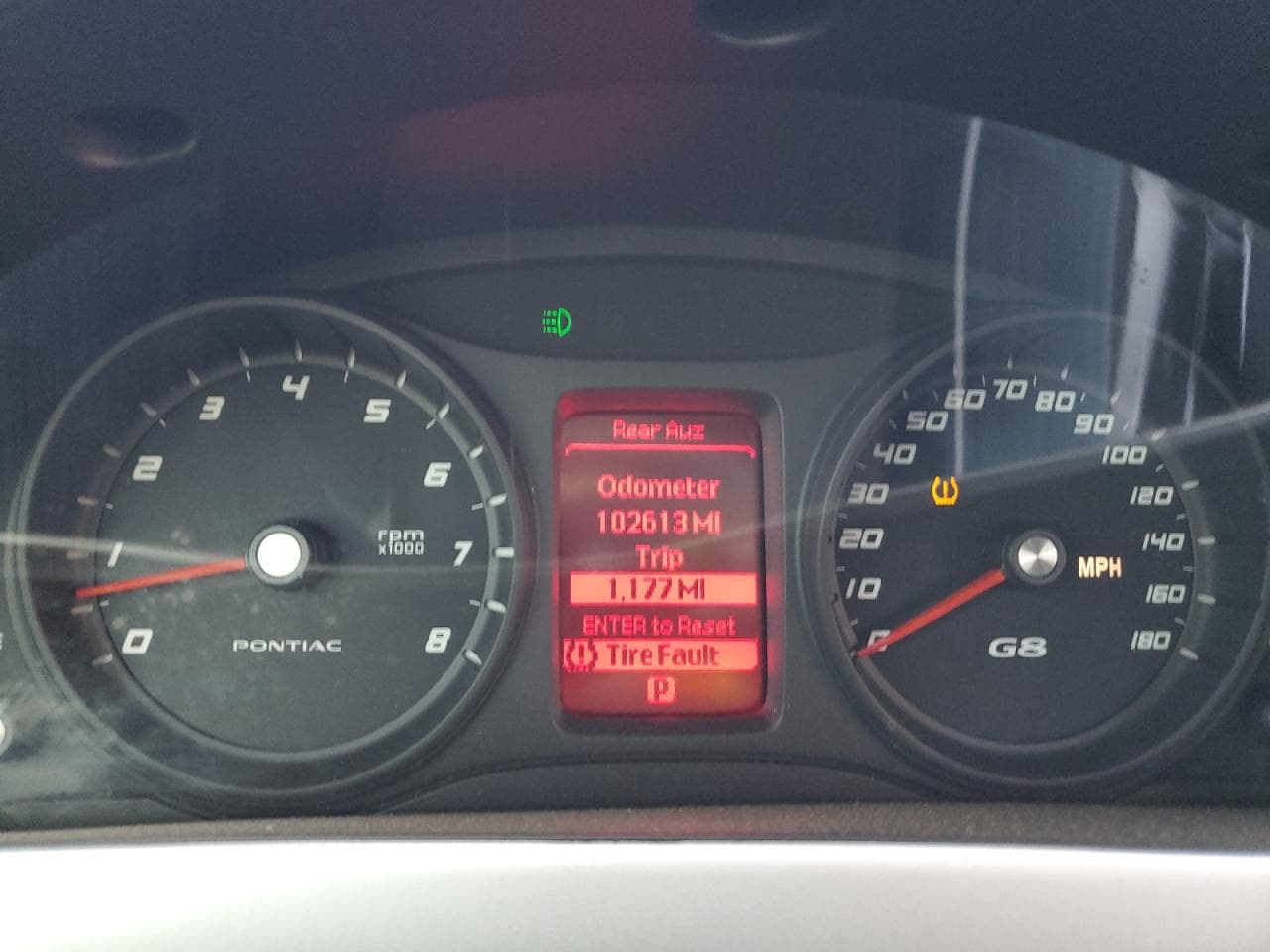 2009 Pontiac G8 z USA