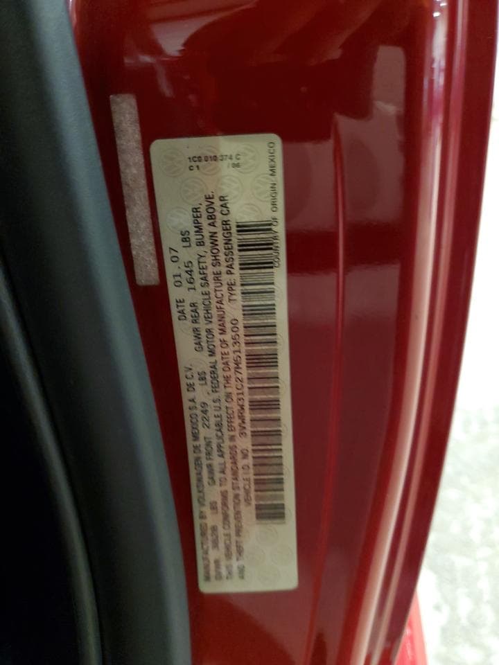 2007 Volkswagen New Beetle 2.5L Option Package 1 - foto 2
