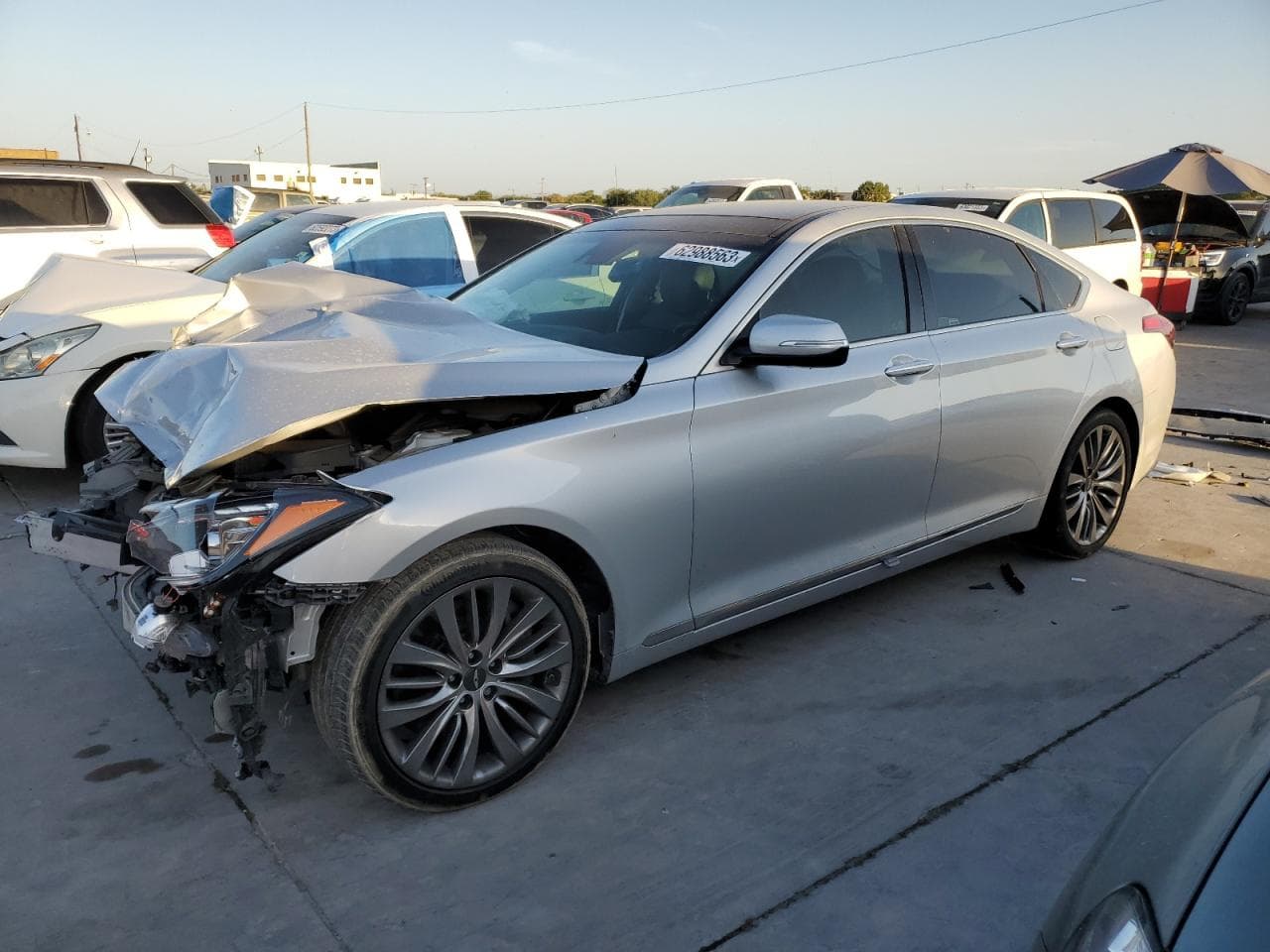 2017 Genesis G80 z USA