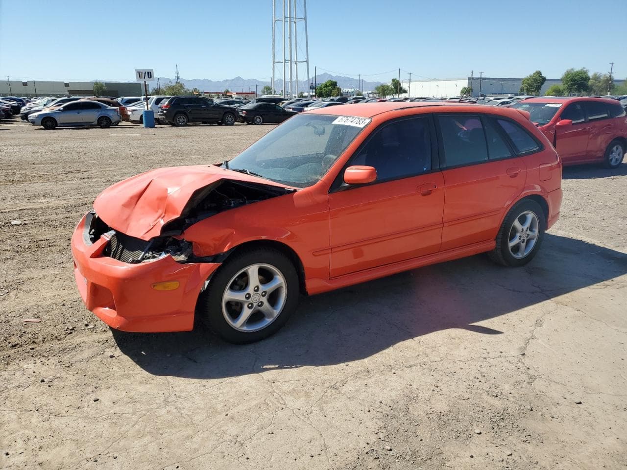 2002 Mazda Protege z USA