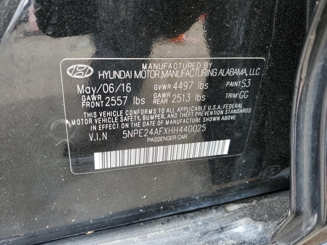 2017 Hyundai Sonata Se