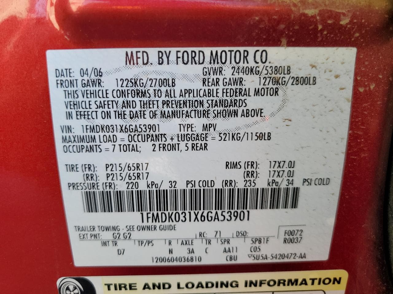 2006 Ford Freestyle Limited - foto 3