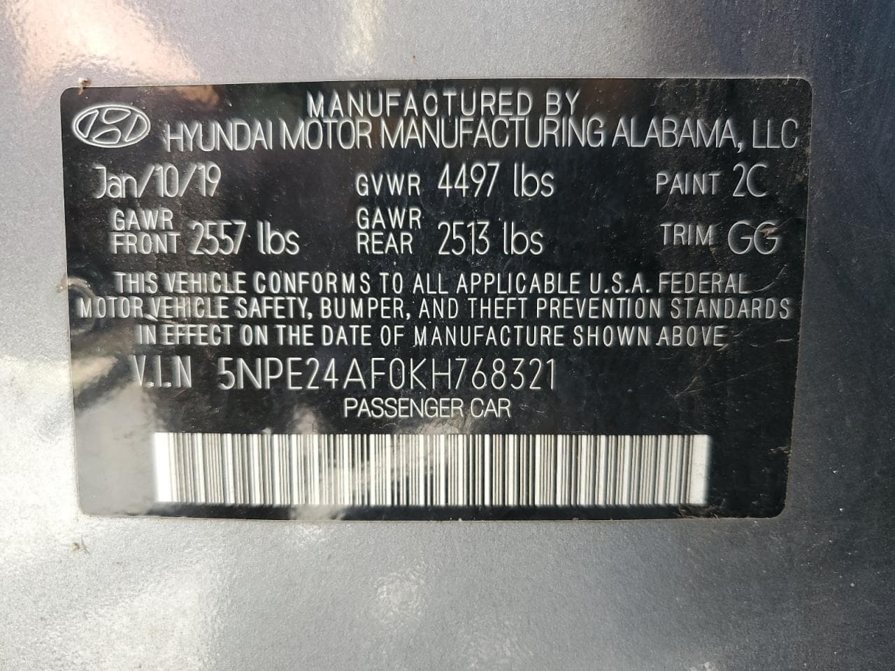 2019 Hyundai Sonata Se - foto 4