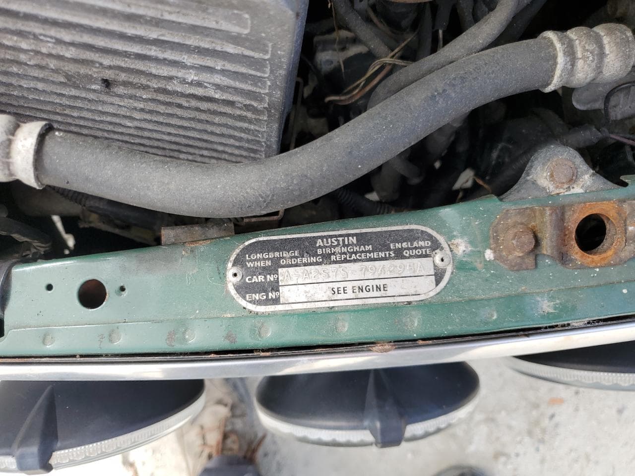 1966 Austin Mini z USA