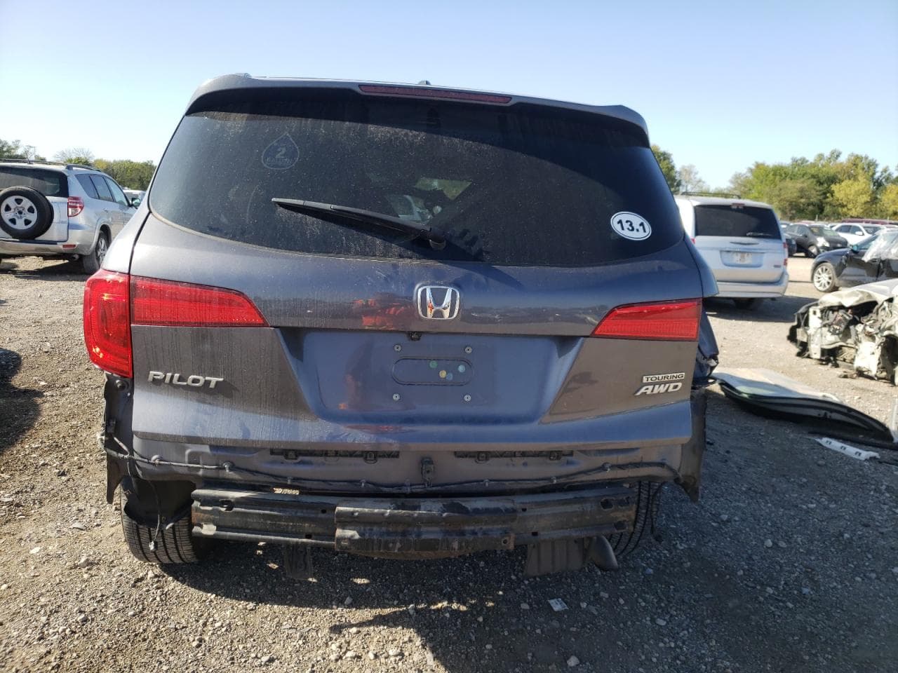 2017 Honda Pilot Touring - foto 2