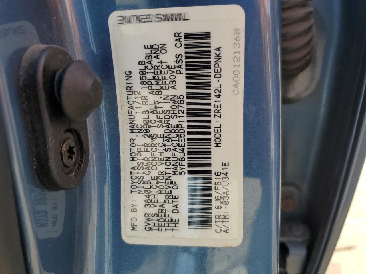 2013 Toyota Corolla Base - foto 2