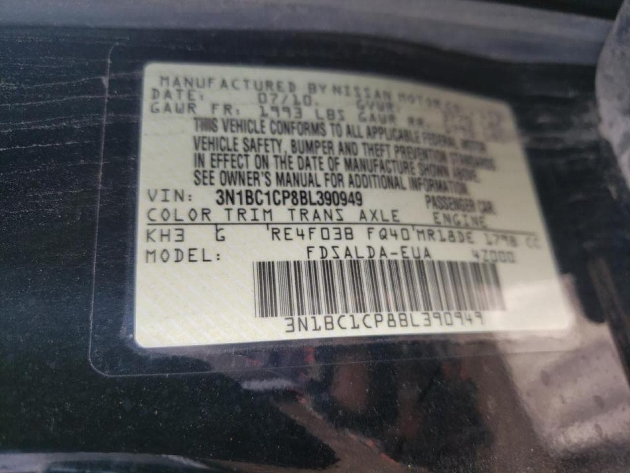 2011 Nissan Versa S - foto 4