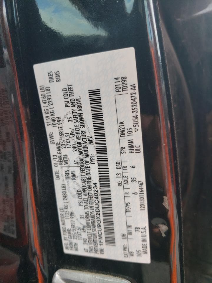 2013 Ford Escape Se