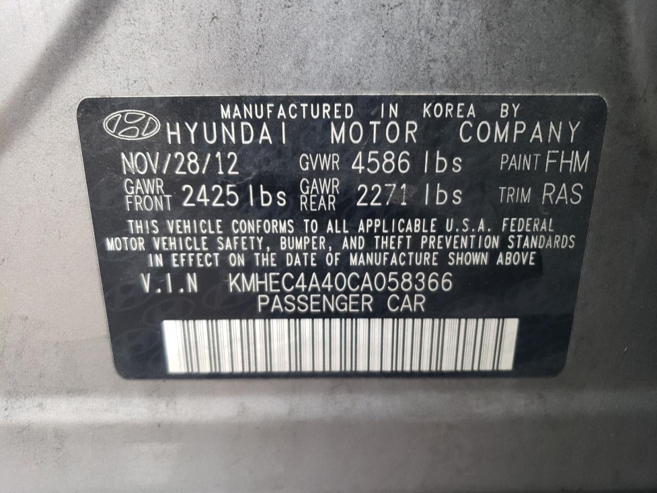 2012 Hyundai Sonata Hybrid - foto 4