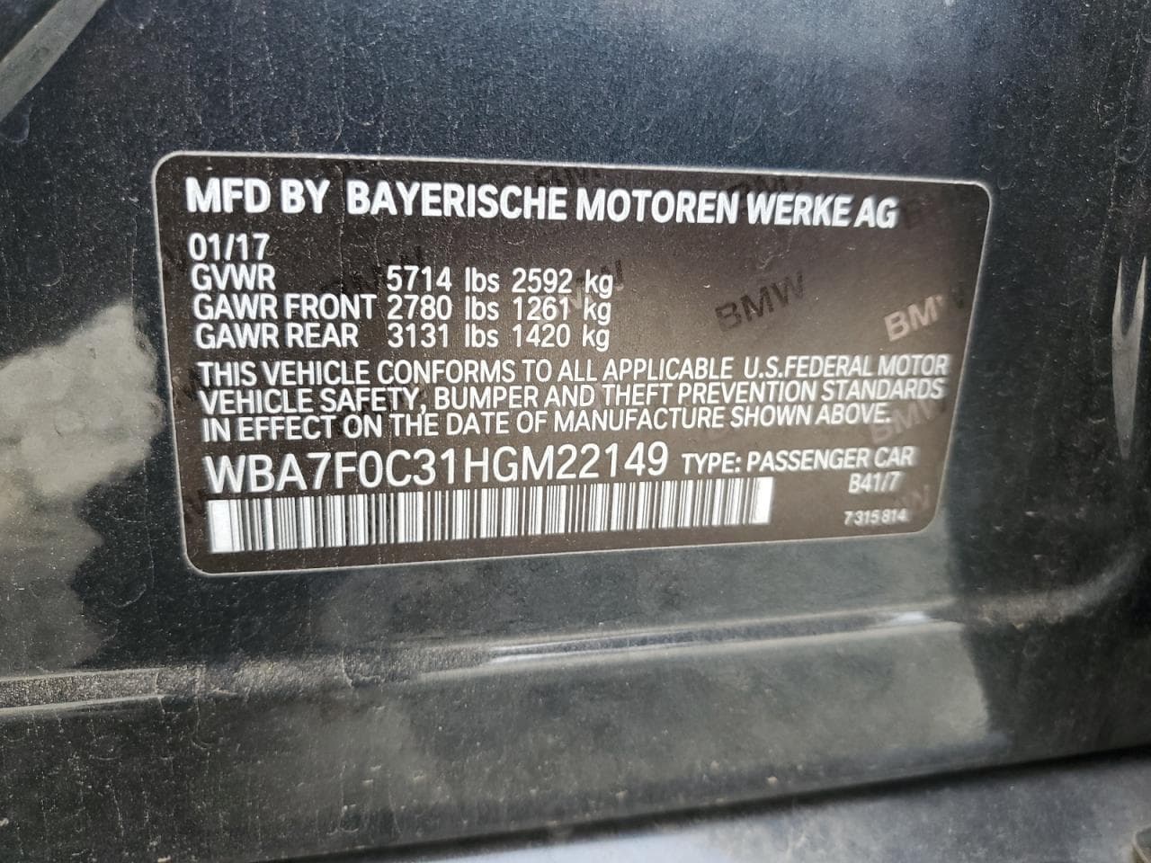 2017 BMW 750 - foto 3