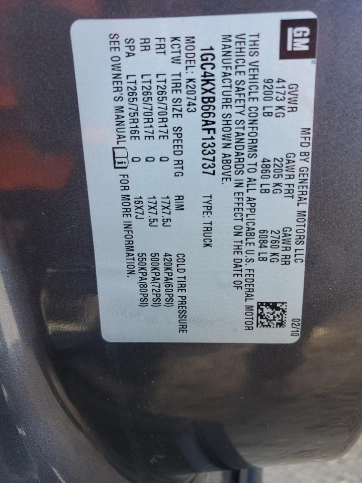 2010 Chevrolet Silverado K2500 Heavy Duty Lt - foto 3