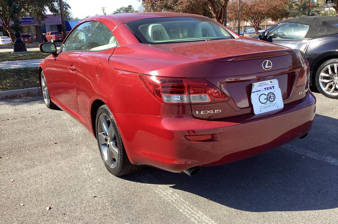 2010 Lexus Is 250C - foto 3