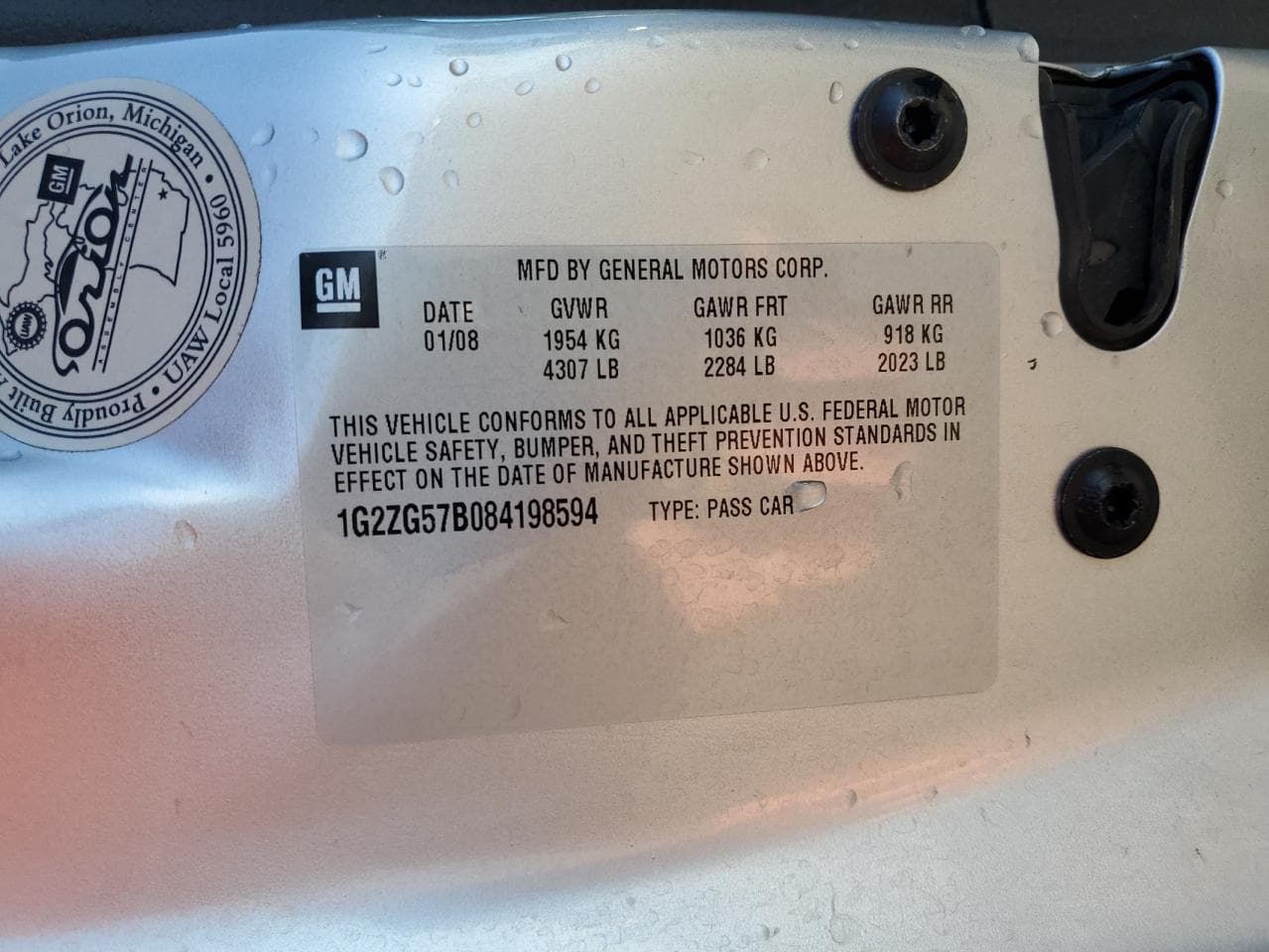2008 Pontiac G6 - foto 4
