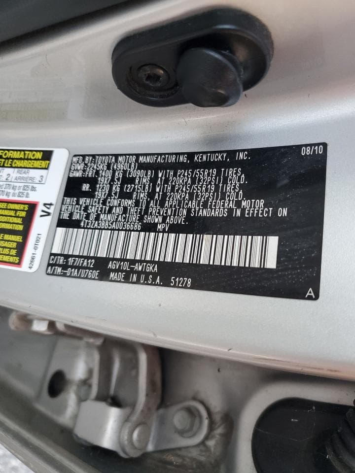 2010 Toyota Venza - foto 3