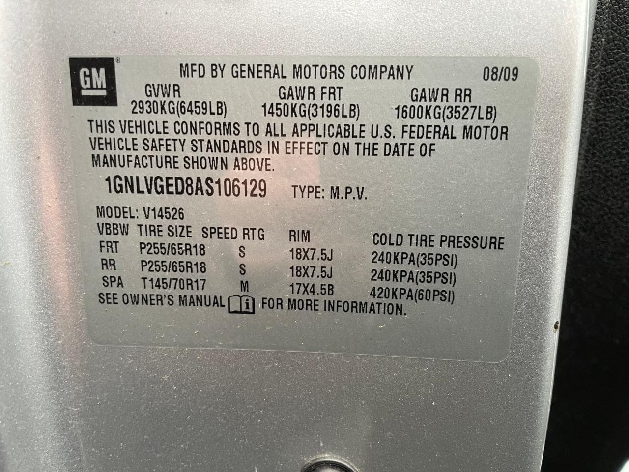 2010 Chevrolet Traverse Lt - foto 4