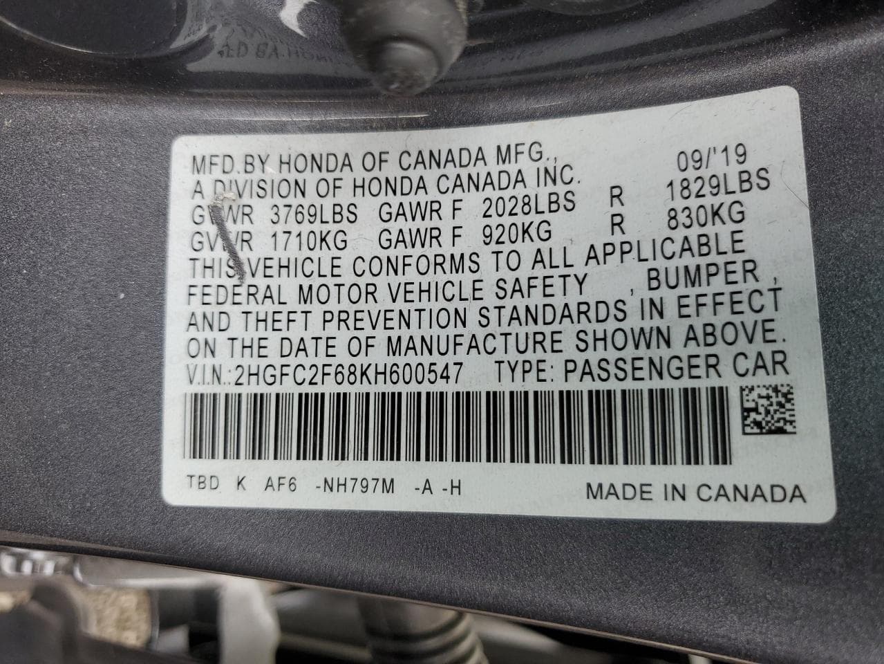 2019 Honda Civic Lx - foto 4