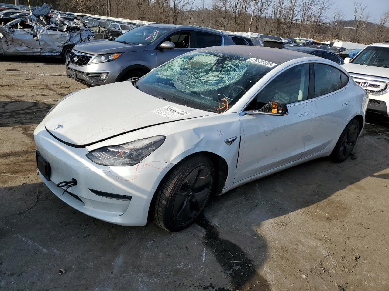 2018 Tesla Model 3 Range Battery