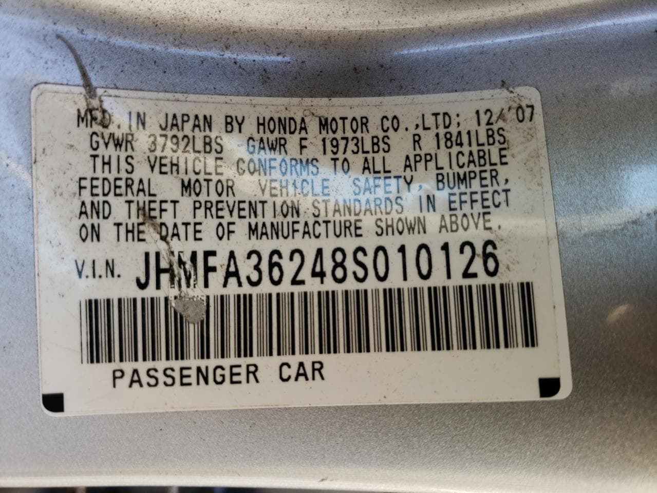 2008 Honda Civic Hybrid - foto 4
