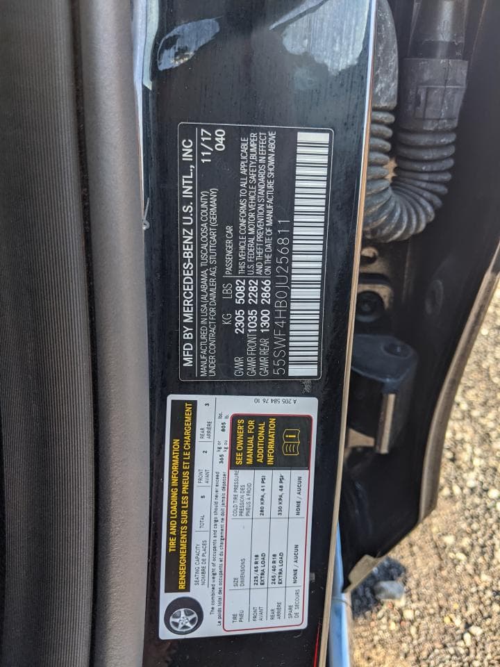 2018 Mercedes-Benz C 350E