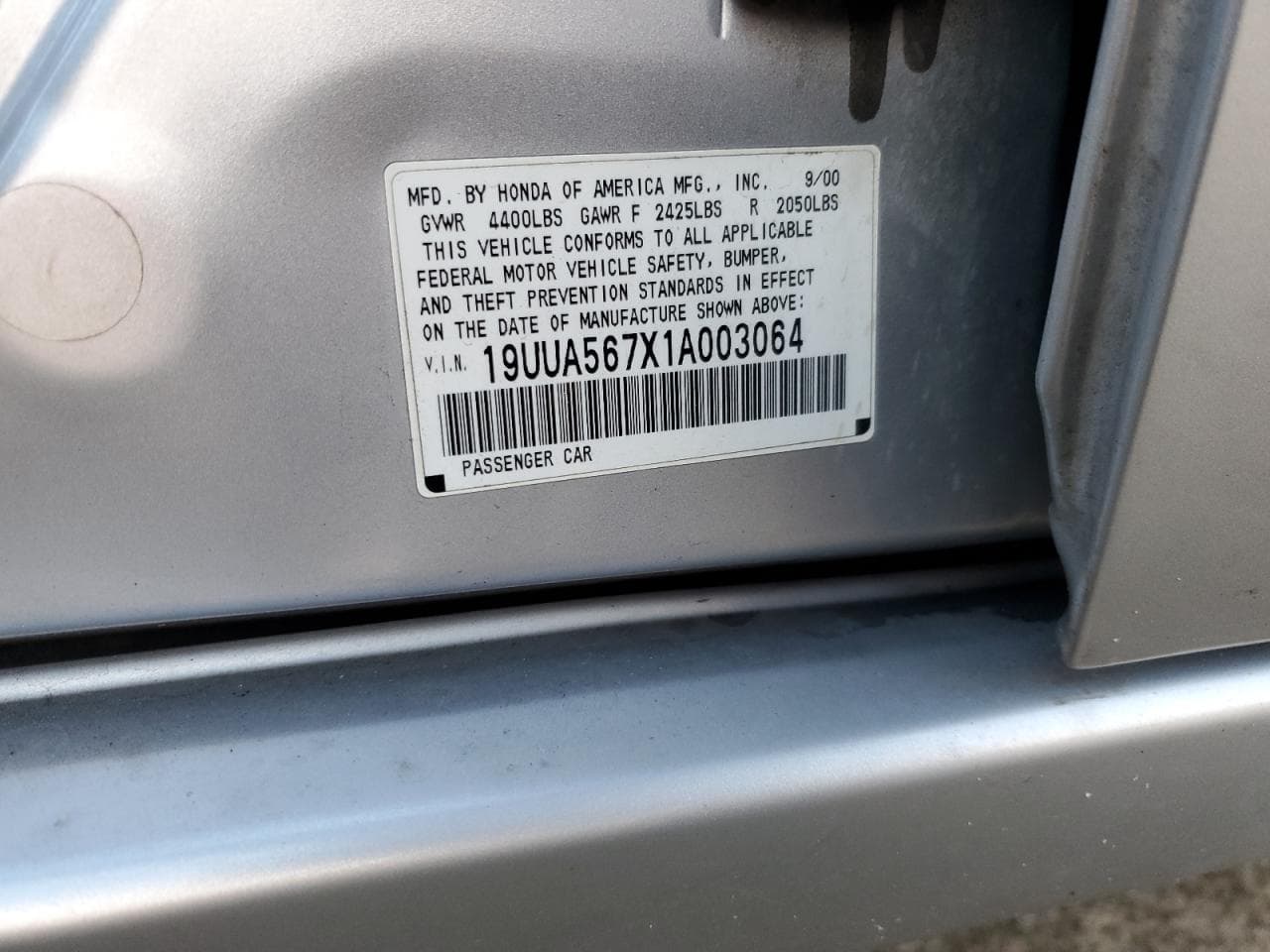 2001 Acura Tl 3.2 - foto 2