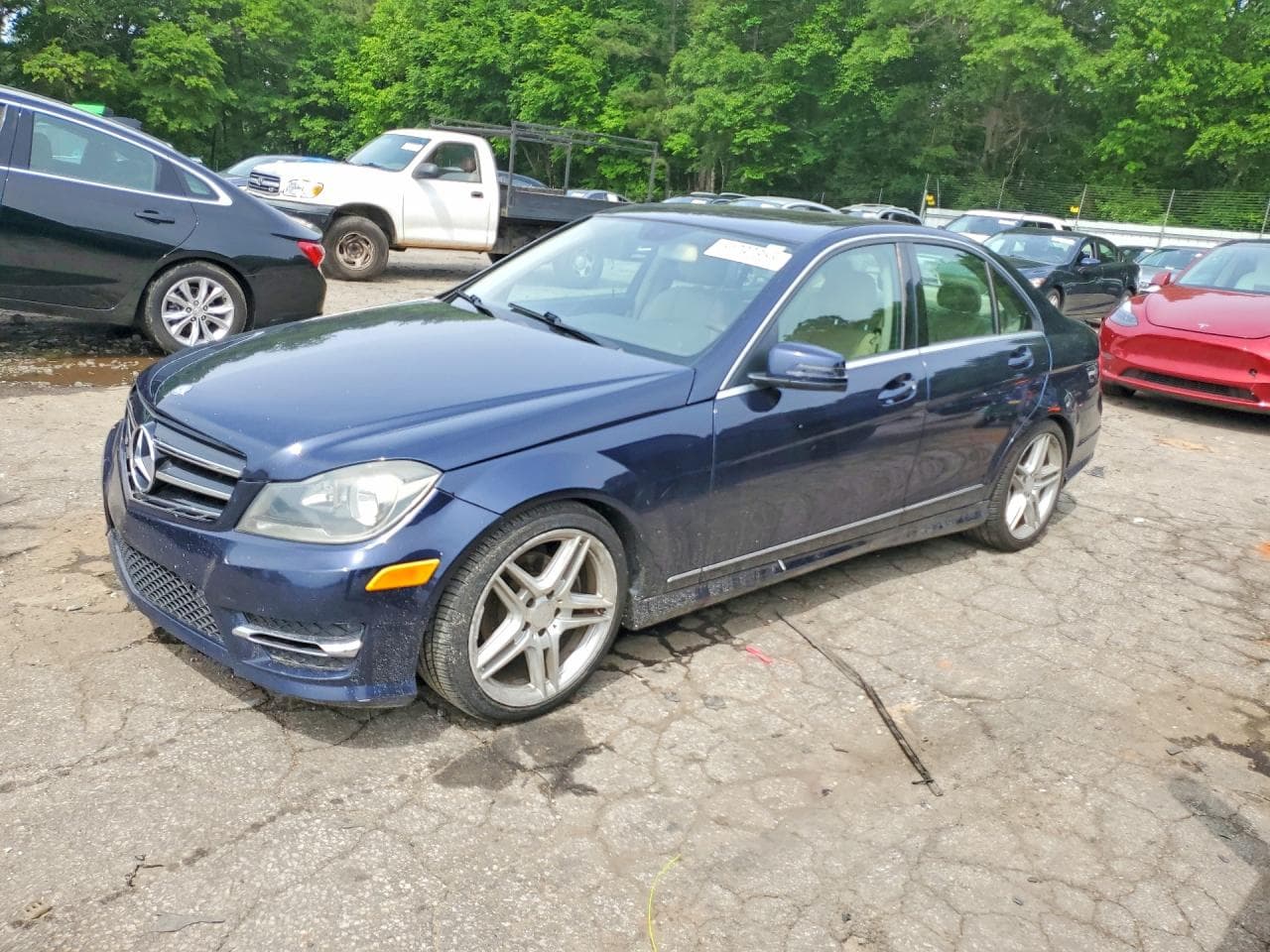 Mercedes-Benz C-klasse 2014 z USA