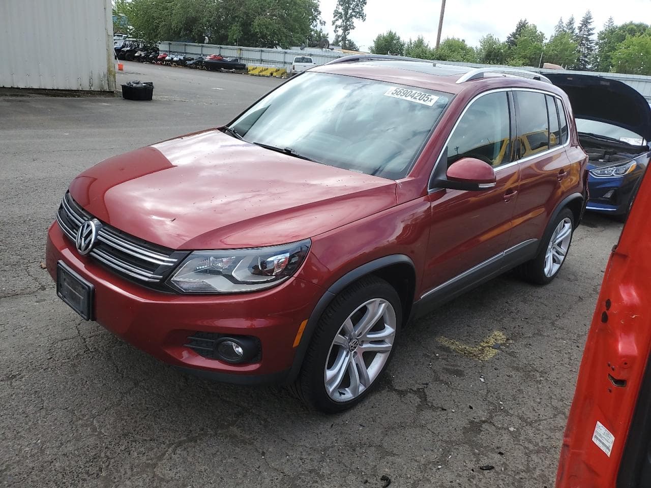 2012 Volkswagen Tiguan z USA