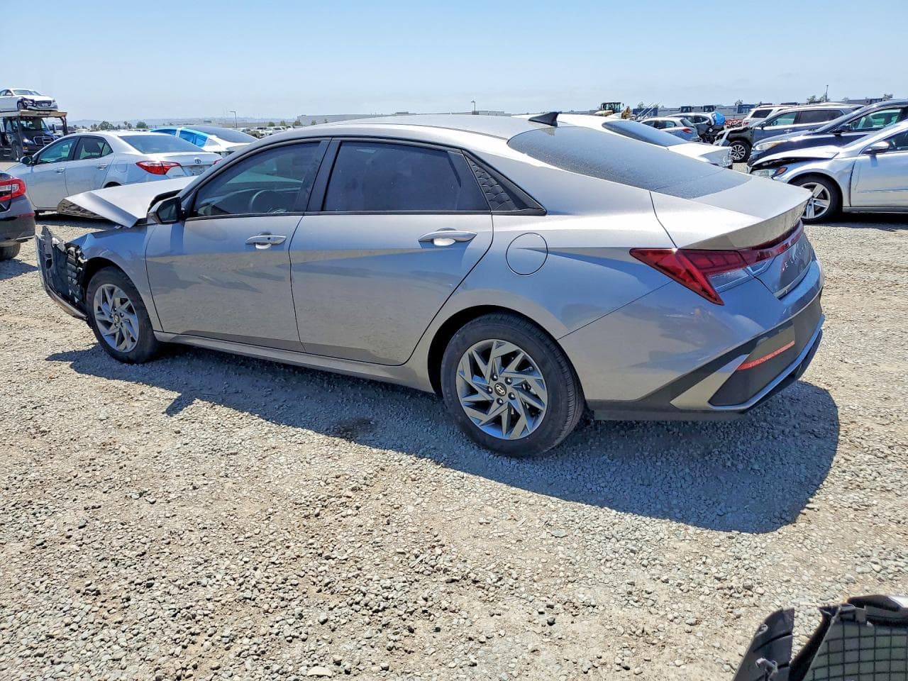 2025 Hyundai Elantra Hybrid Blue - foto 2