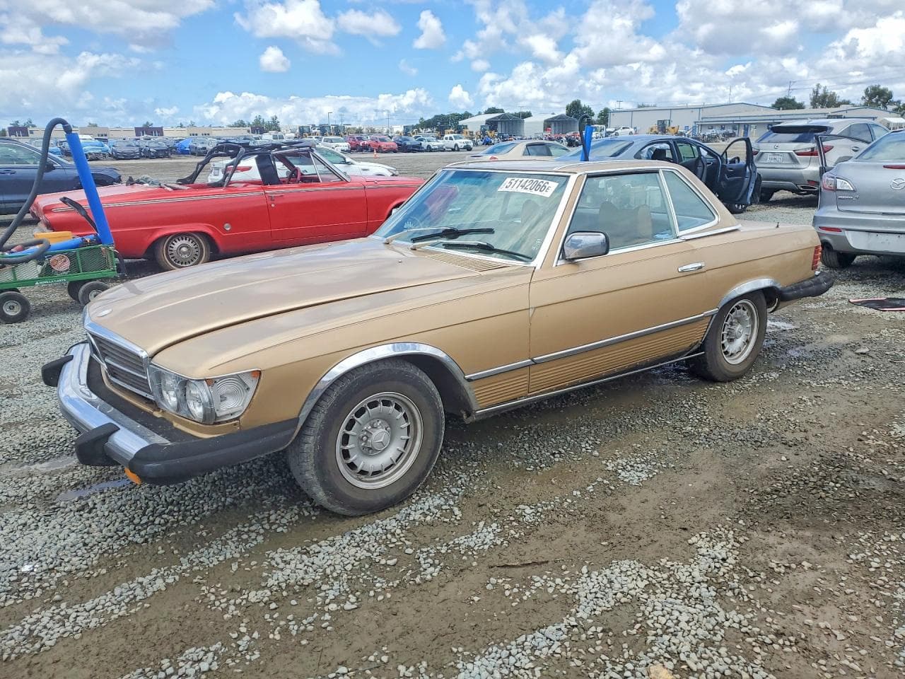 Mercedes-Benz SL-klasse 1980 z USA