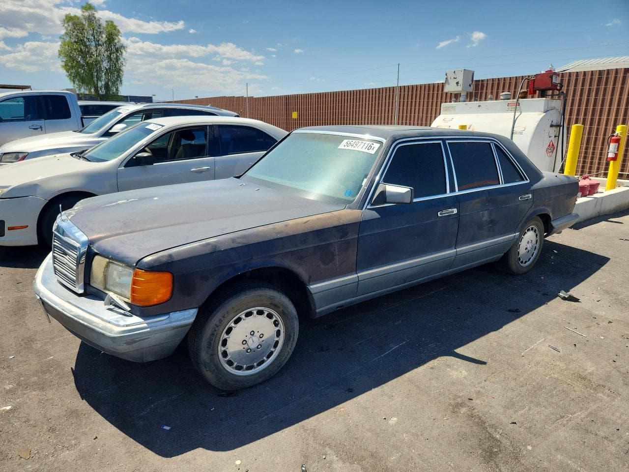 Mercedes-Benz S-klasse 1986 z USA