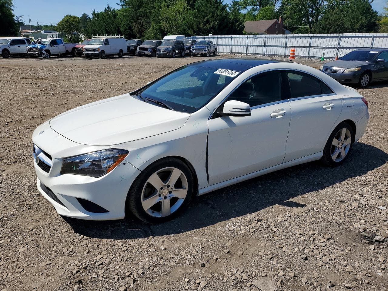 Mercedes-Benz CLA-klasse 2016 z USA