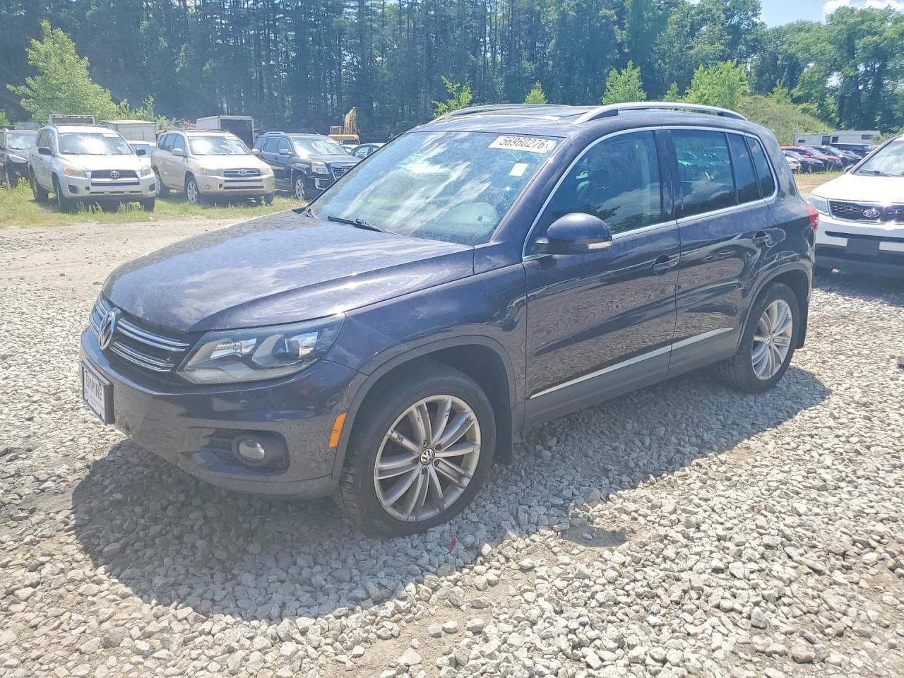Volkswagen Tiguan 2016 z USA